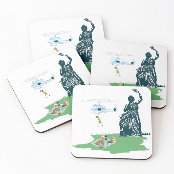 Item preview, A Bavarian rappels down for a picnic designed and sold by MaLe87creative.