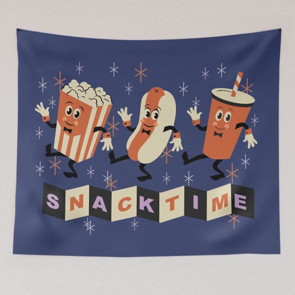 Item preview,  snack time ! designed and sold by Wonderful world of whimsical Art of yesteryear and today .