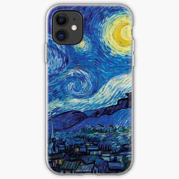 Vincent Van Gogh - Starry Night iPhone Soft Case