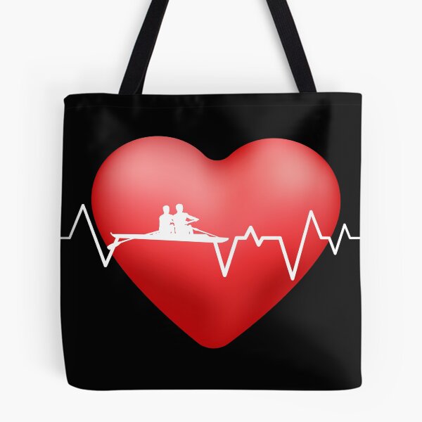 Item preview, Live Love Rowing HeartBeat Rowing Crew Gift Design product designed and sold by Lisbob.