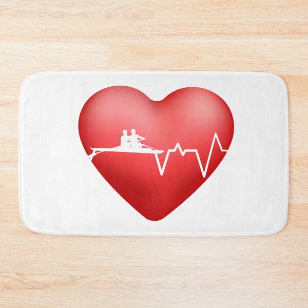 Item preview, Live Love Rowing HeartBeat Rowing Crew Gift Design product designed and sold by Lisbob.