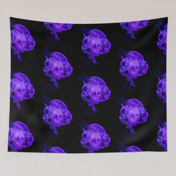 Item preview, a purple jellyfish designed and sold by Zackmikaele.