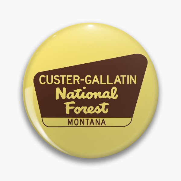 Item preview, Custer Gallatin National Forest Montana Sign designed and sold by DESTINATIONS DECAL.