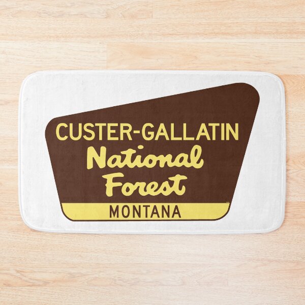 Item preview, Custer Gallatin National Forest Montana Sign designed and sold by DESTINATIONS DECAL.