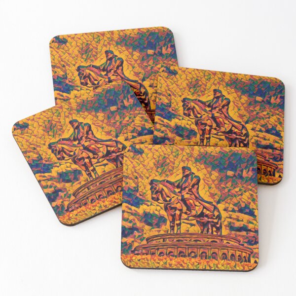 Item preview, Mongolia Chinggis Khan Equestrian Statue Warrior Shapes designed and sold by D4li98.