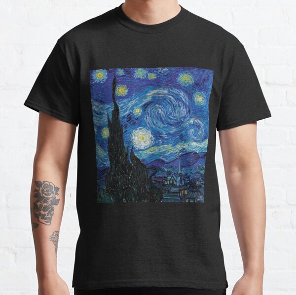 Vincent Van Gogh - Noche estrellada Camiseta clásica