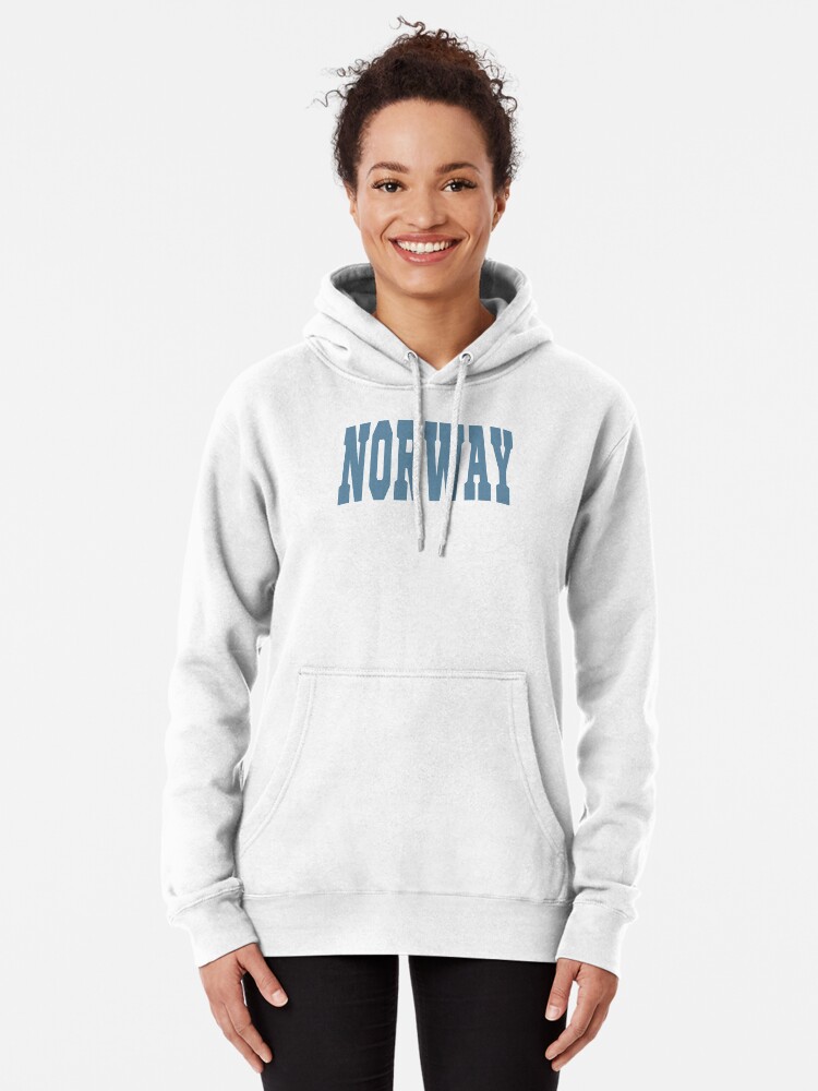 Brandy Melville Blue Lightweight Hoodie with Drawstrings