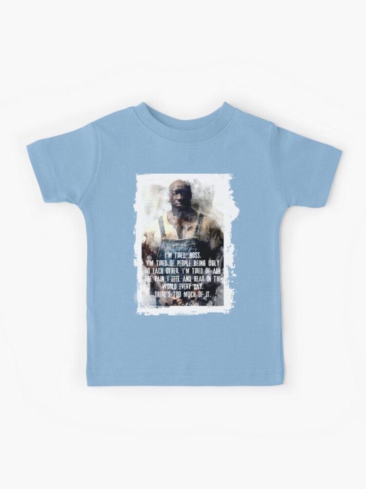 John Coffey tired watercolor Essential T-Shirt by clad63