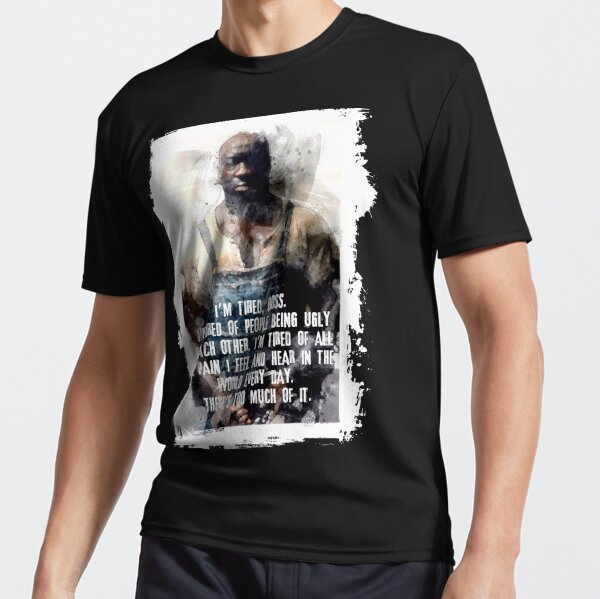 John Coffey tired watercolor Essential T-Shirt by clad63