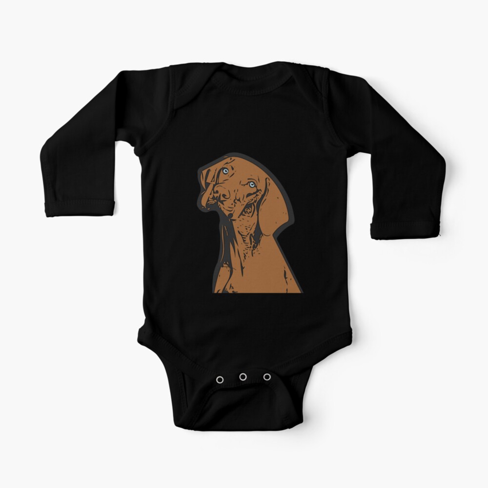 Hungarian Vizsla Pointer Puppy Baby One Piece By Kristapss Redbubble