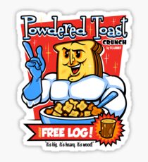 Powdered Toast Crunch Sticker