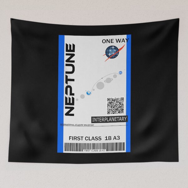 Item preview, Neptune space ticket designed and sold by jc007.