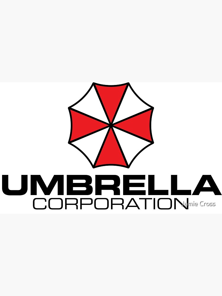 Resident Evil Umbrella Corporation Centered Logo | Photographic Print