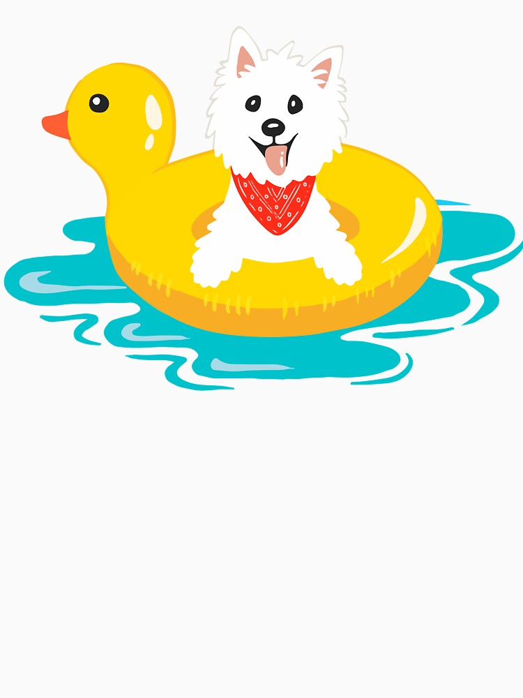 Westie puppy at sea by mirunasfia