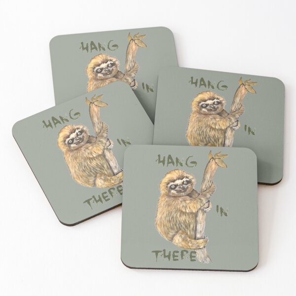 Item preview, Sloth Hang in There / Sloth in Tree / Cute Sloth / Baby Sloth / Funny Sloth designed and sold by artenvironments.