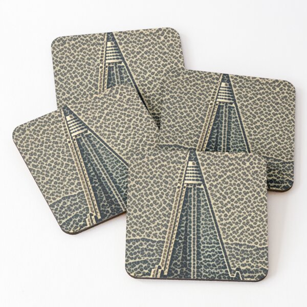 Item preview, North Korea Ryugyong Hotel Artistic Illustration Rotten Steel Style designed and sold by D4li98.