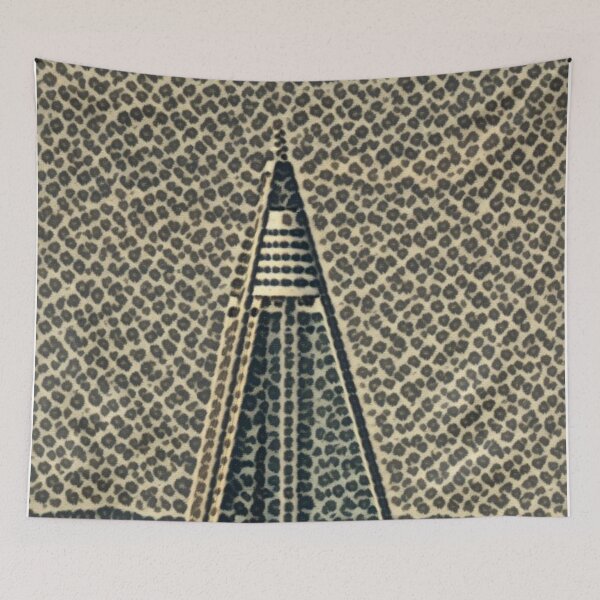 Item preview, North Korea Ryugyong Hotel Artistic Illustration Rotten Steel Style designed and sold by D4li98.