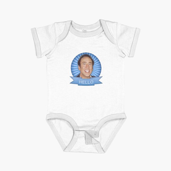 Item preview, Nicolas Cage - HELLO w/Banner designed and sold by James Frewin.