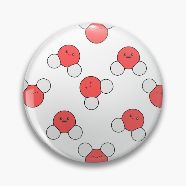 Item preview, Hydrophilic Cute Water Molecules designed and sold by stoppersays.