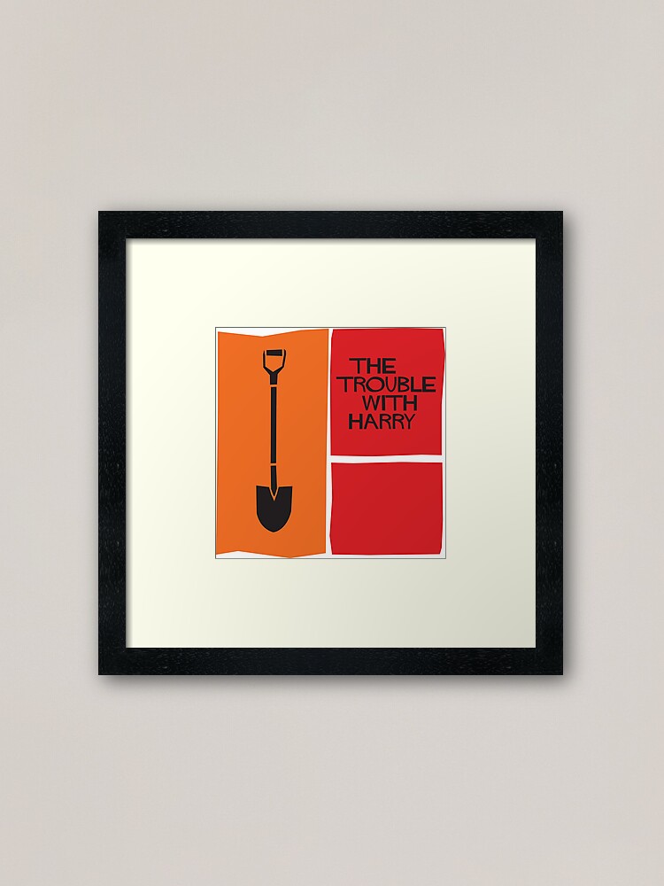 Alternate view of The Trouble With Harry. Hitchcock Framed Art Print