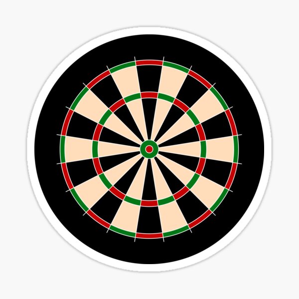 NDVH Dartboard Sticker