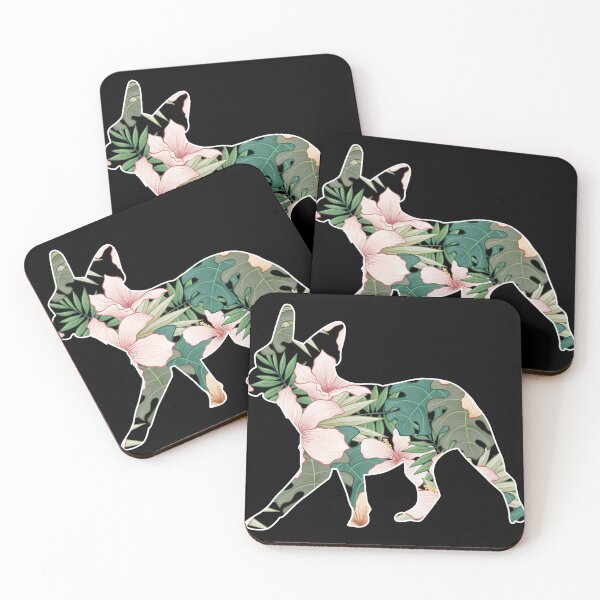 Item preview, Fun Flower French Bulldog Gift Design Silhouette Idea graphic designed and sold by Lisbob.