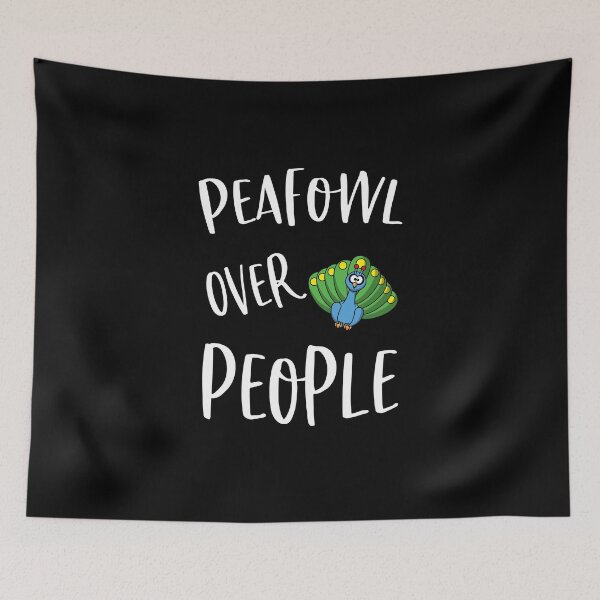 Item preview, Peafowl Over People  Funny Peafowl Peacock Graphic Gift  designed and sold by Akmloza.