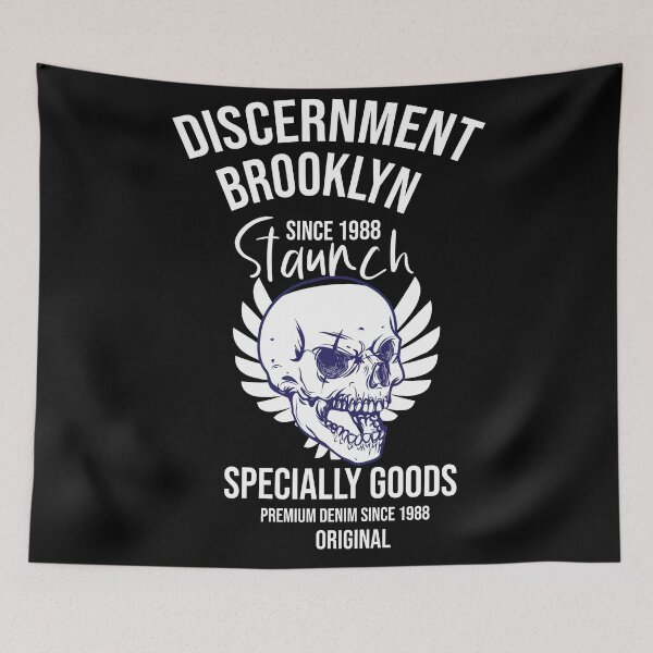 Item preview, Vintage 1988 Brooklyn Since , 1988 Original Gift For Men Specially goods Skull designed and sold by HamzaMo.