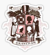 Grantham coat of arms (pink) Sticker