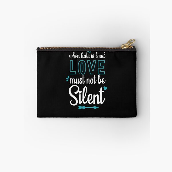 Item preview, When Hate is Loud Love Must Not Be Silent designed and sold by ELmezz.
