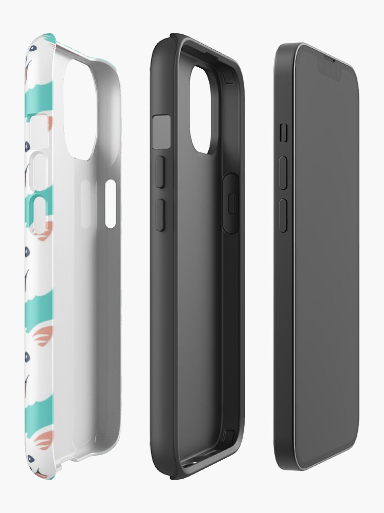 Alternate view of Westie Puppy Pattern iPhone Case