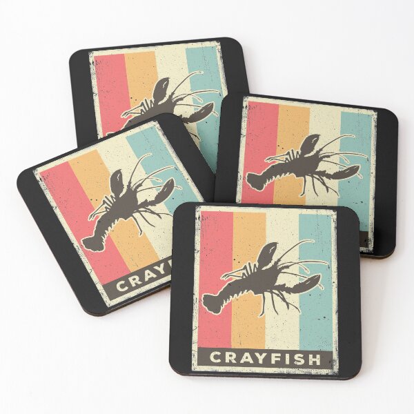 Item preview, Crayfish Lover Vintage Retro Animal designed and sold by Bearly Creative.