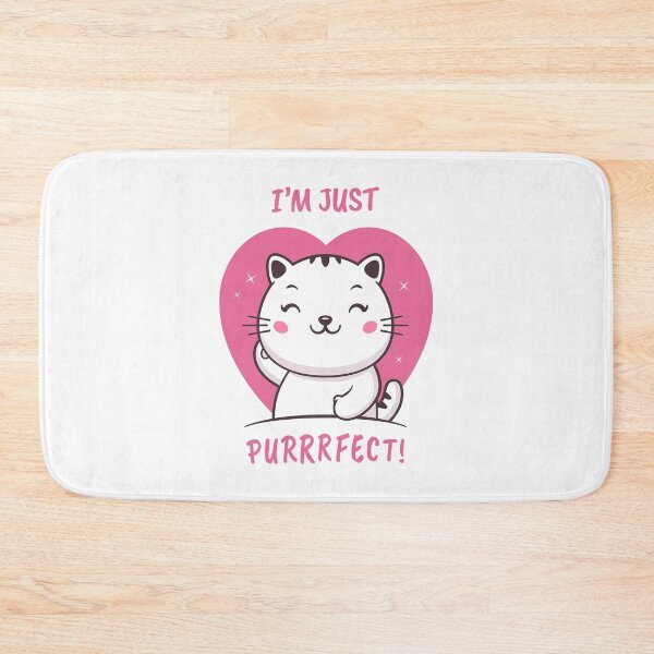 Item preview, I'm Just Purrrfect - Just Perfect Kitty designed and sold by zoljo.
