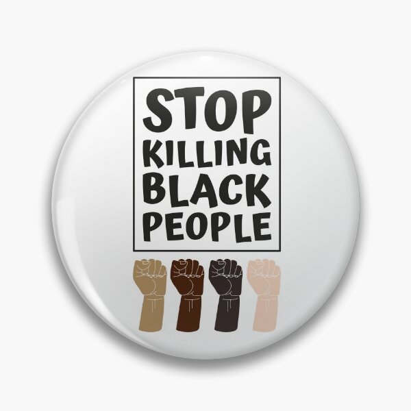 Item preview, Stop Killing Black People Protest Sign designed and sold by okpinsArtDesign.