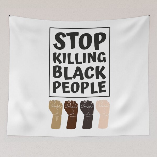 Item preview, Stop Killing Black People Protest Sign designed and sold by okpinsArtDesign.