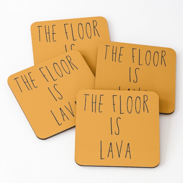 Item preview, The floor is lava designed and sold by Pickle-Lily.