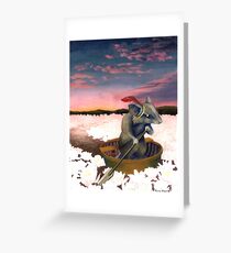 Reepicheep's Last Voyage (From Narnia) Greeting Card