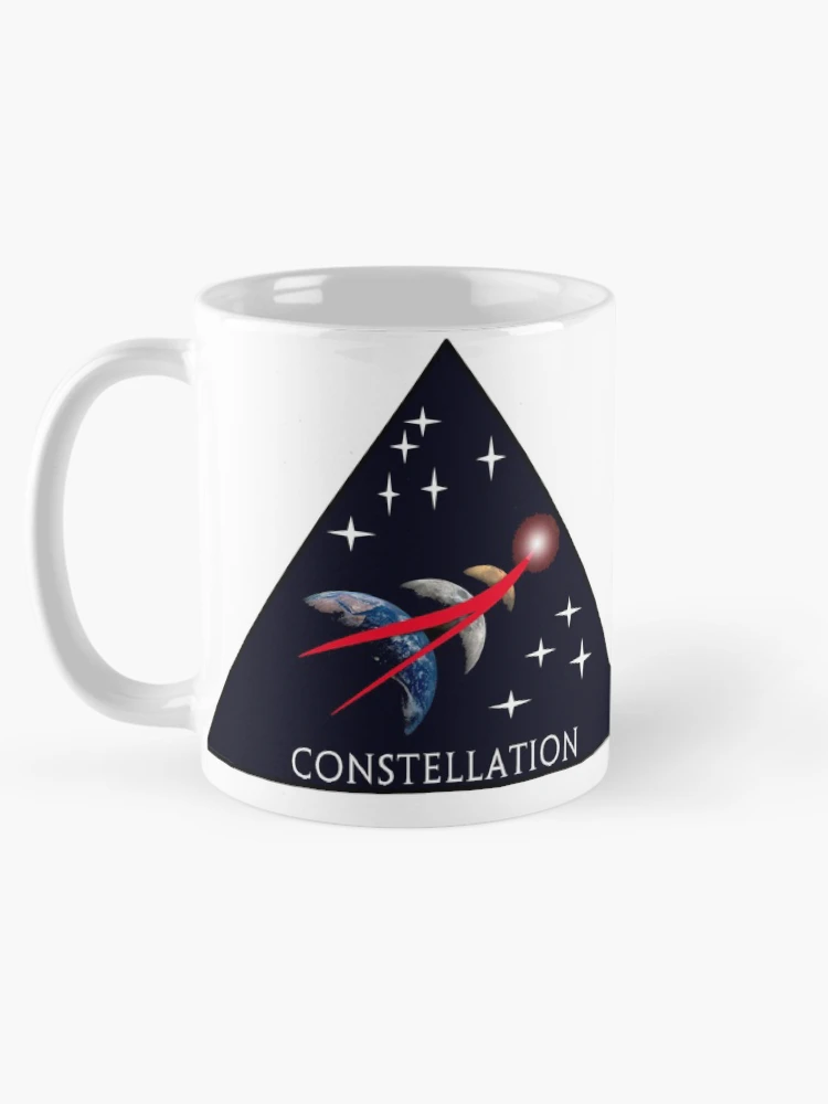 Thumbnail 5 of 6, Coffee Mug, Project Constellation Program Logo designed and sold by Nikki SpaceStuffPlus.