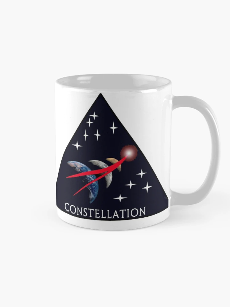 Thumbnail 3 of 6, Coffee Mug, Project Constellation Program Logo designed and sold by Nikki SpaceStuffPlus.