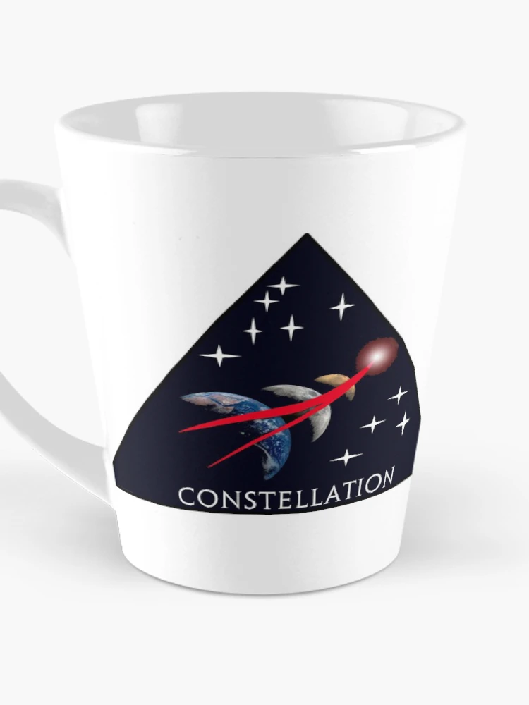 Thumbnail 3 of 4, Coffee Mug, Project Constellation Program Logo designed and sold by Nikki SpaceStuffPlus.