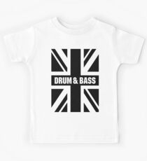 DRUM AND BASS UK Kids Tee