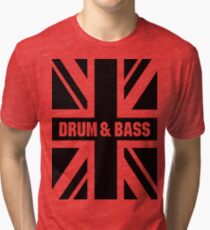 DRUM AND BASS UK Tri-blend T-Shirt