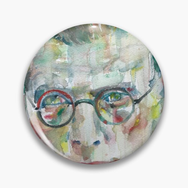 Item preview, SAMUEL BECKETT watercolor portrait.11 designed and sold by lautir.