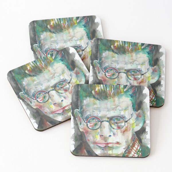 Item preview, SAMUEL BECKETT watercolor portrait.11 designed and sold by lautir.