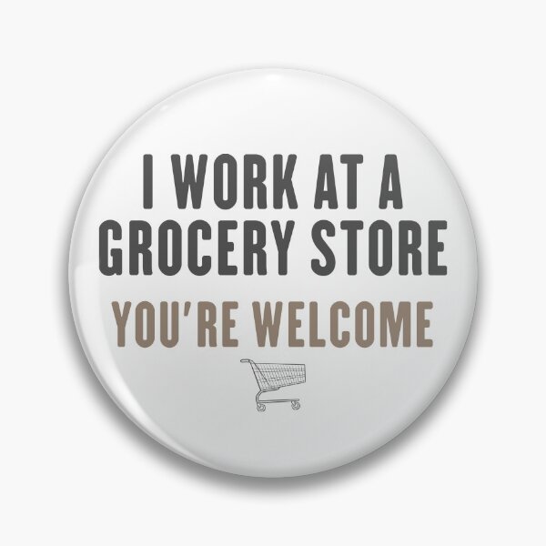 Item preview, Essential Grocery Store Worker   designed and sold by Maria Garcia.