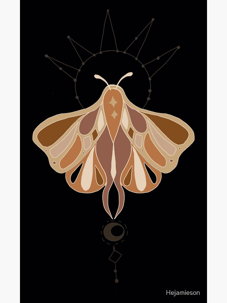 Night Moth Sticker