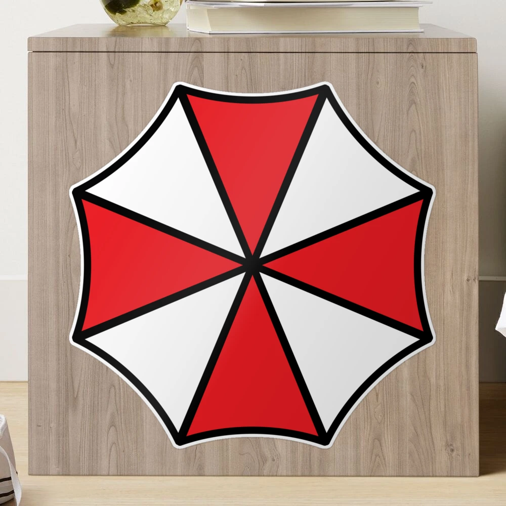 Resident Evil Inspired Umbrella Corporation Products Version 2 Sticker  for Sale by Jamie Cross