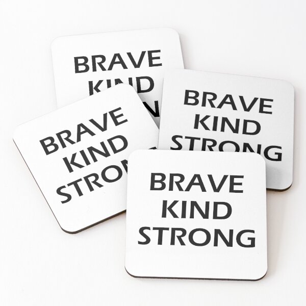 Item preview, Brave Kind Strong designed and sold by mouaataaz.