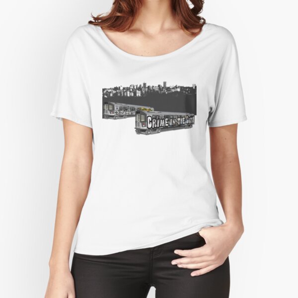 Item preview, All you see is crime in the city - hip hop graffiti designed and sold by dejaontshirt.