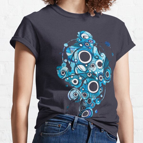 Medium Hadron Collider - Watercolor Painting Classic T-Shirt